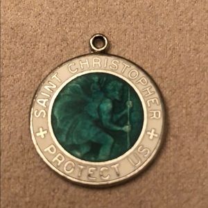 Saint Christopher metal